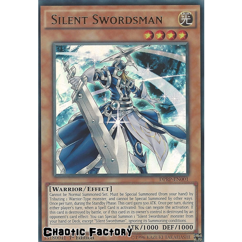 Silent Swordsman - DPRP-EN001 - Ultra Rare 1st Edition NM