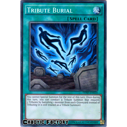 Tribute Burial - DPRP-EN010 - Super Rare 1st Edition NM
