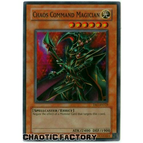 Chaos Command Magician - DR1-EN123 - Super Rare NM