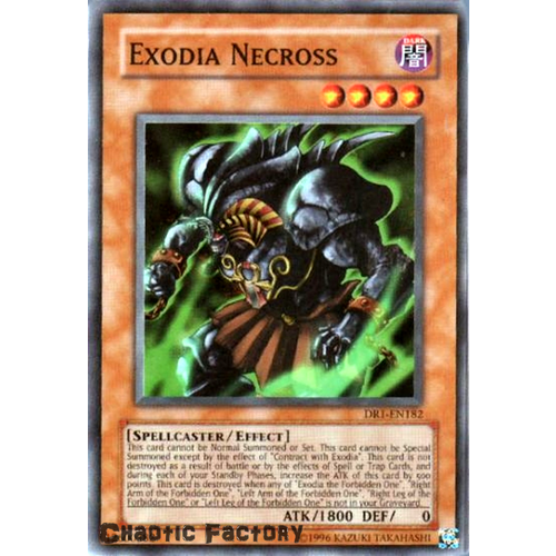 Exodia Necross - DR1-EN182 - Super Rare NM