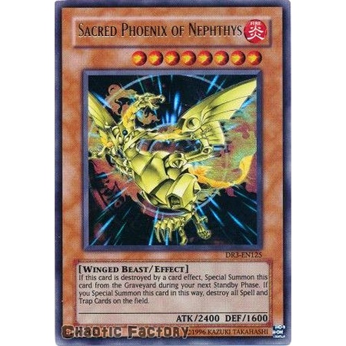 Sacred Phoenix of Nephthys - DR3-EN125 - Ultra Rare NM