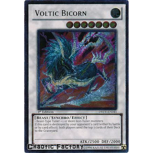 Ultimate Rare - Voltic Bicorn - DREV-EN041 1st Edition NM