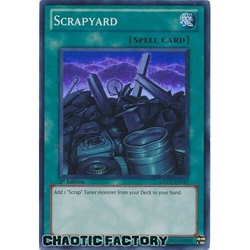 Scrapyard - DREV-EN047 - Super Rare 1st Edition NM