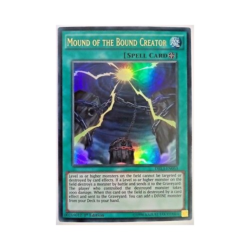 Yugioh Mound of the Bound Creator - DRL3-EN053 - Ultra Rare 1st Edition NM