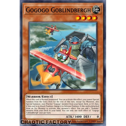 DUAD-EN003 Gogogo Goblindbergh Super Rare 1st Edition NM