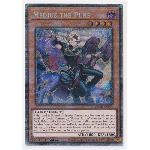 DUAD-EN008 Medius the Pure Starlight Rare 1st Edition NM