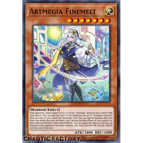DUAD-EN009 Artmage Finmel Secret Rare 1st Edition NM