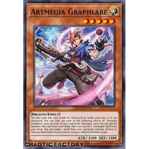 DUAD-EN010 Artmage Graflare Ultra Rare 1st Edition NM