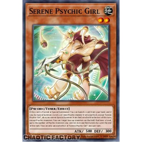DUAD-EN013 Serene Psychic Girl Common 1st Edition NM