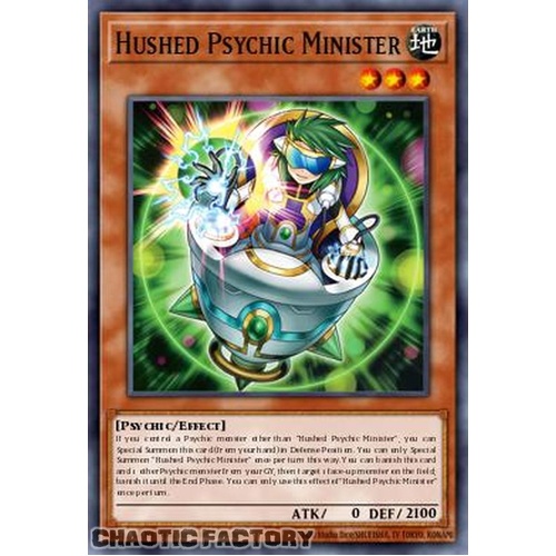 DUAD-EN014 Hushed Psychic Minister Common 1st Edition NM