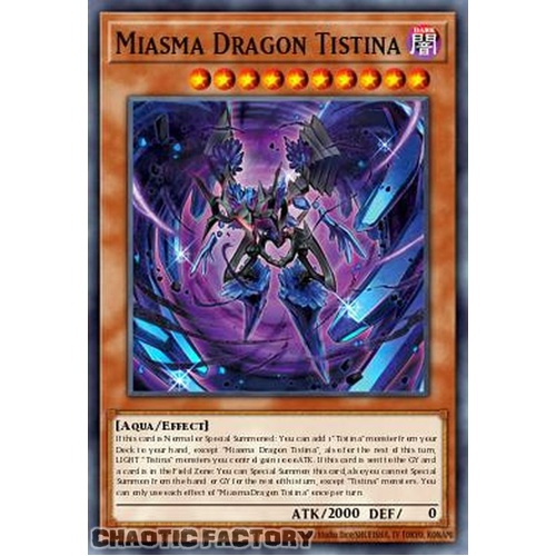 DUAD-EN020 Miasma Dragon Tistina Common 1st Edition NM