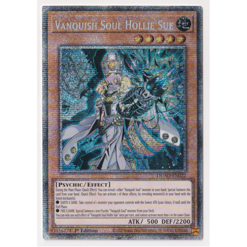 DUAD-EN022 Vanquish Soul Hollie Sue Starlight Rare 1st Edition NM