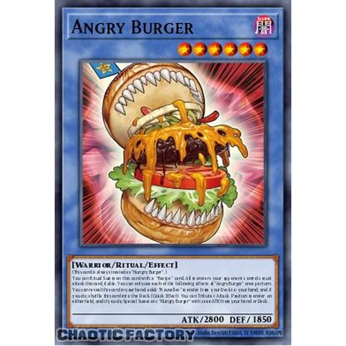 DUAD-EN029 Angry Burger Common 1st Edition NM