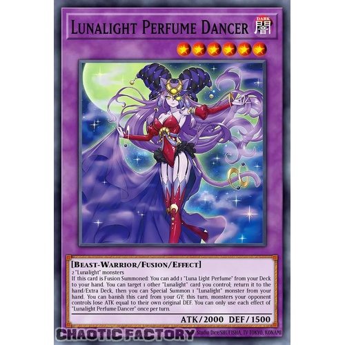 DUAD-EN031 Lunalight Perfume Dancer Super Rare 1st Edition NM