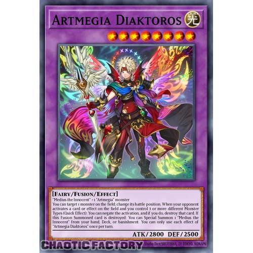 DUAD-EN032 Artmage Diactorus Starlight Rare 1st Edition NM