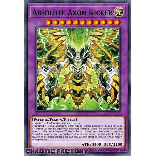 DUAD-EN034 Absolute Axon Kicker Common 1st Edition NM
