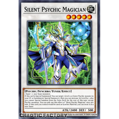 DUAD-EN038 Silent Psychic Magician Super Rare 1st Edition NM