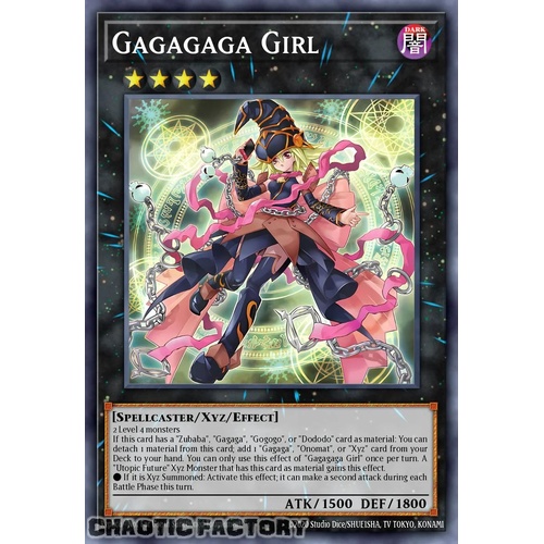 DUAD-EN043 Gagagaga Girl Secret Rare 1st Edition NM