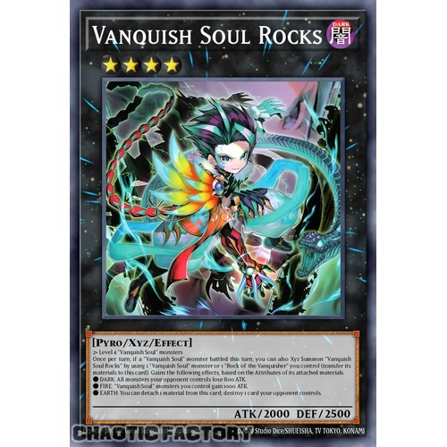 DUAD-EN046 Vanquish Soul Rocks Super Rare 1st Edition NM