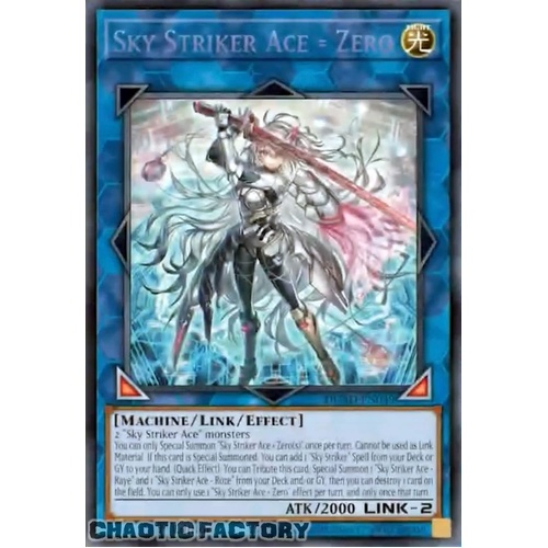 DUAD-EN049 Sky Striker Ace = Zero Secret Rare 1st Edition NM