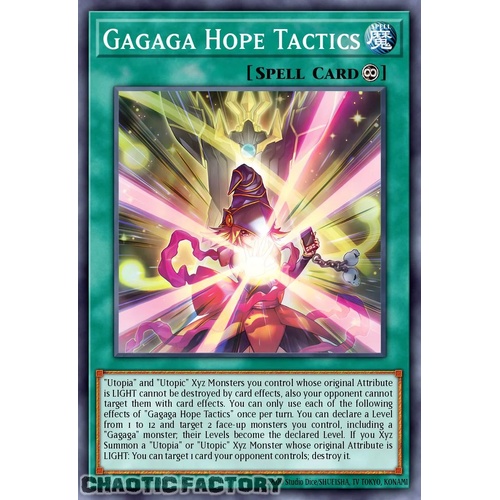 DUAD-EN052 Gagaga Utopic Tactics Super Rare 1st Edition NM