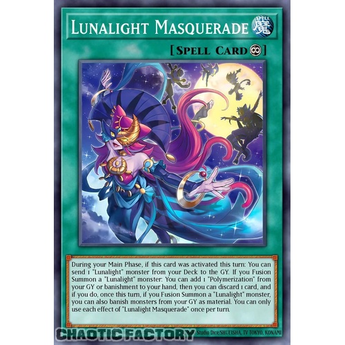 DUAD-EN053 Lunalight Masquerade Common 1st Edition NM