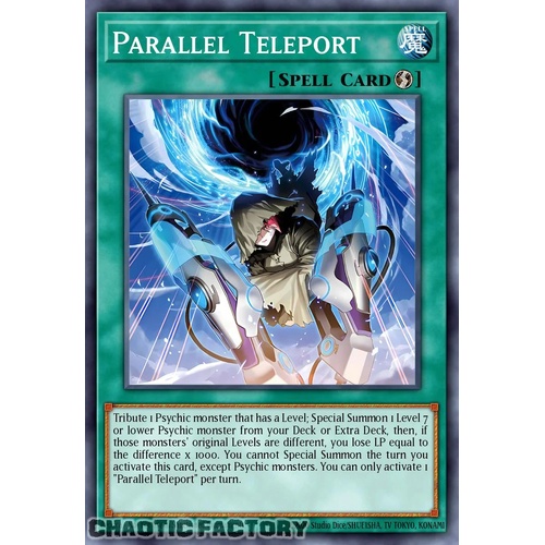 DUAD-EN059 Parallel Teleport Super Rare 1st Edition NM