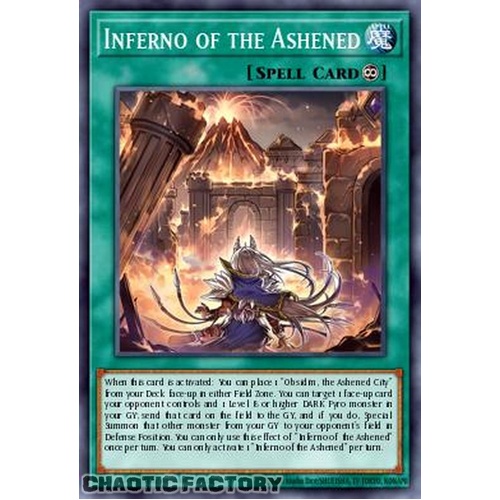 DUAD-EN064 Inferno of the Ashened Common 1st Edition NM