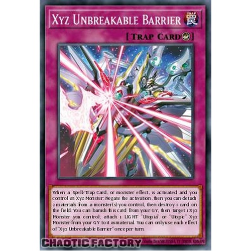 DUAD-EN074 Unbreakable Xyz Barrier Common 1st Edition NM