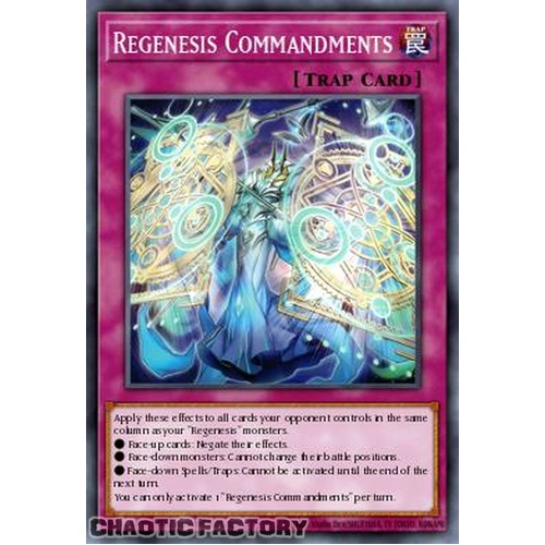 DUAD-EN077 Regenesis Commands Common 1st Edition NM