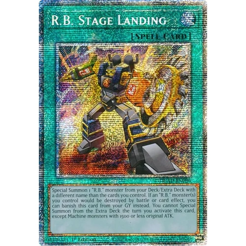 DUAD-EN096 R.B. Stage Landing Starlight Rare 1st Edition NM