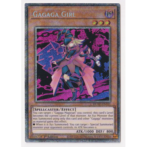 DUAD-EN101 Gagaga Girl Starlight Rare 1st Edition NM