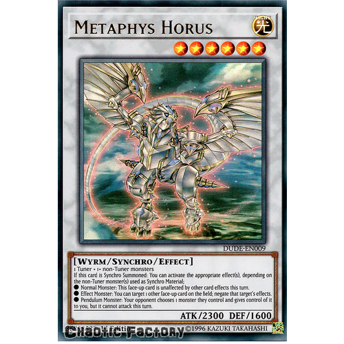 DUDE-EN009 Metaphys Horus Ultra Rare 1st Edition NM