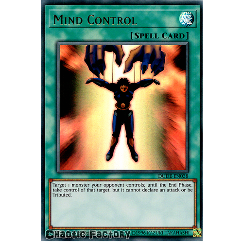 DUDE-EN038 Mind Control Ultra Rare 1st Edition NM