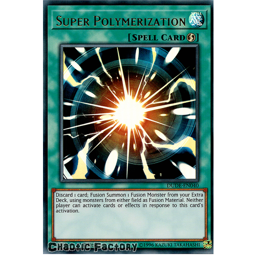 DUDE-EN040 Super Polymerization Ultra Rare 1st Edition NM