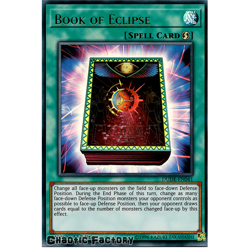 DUDE-EN041 Book of Eclipse Ultra Rare 1st Edition NM