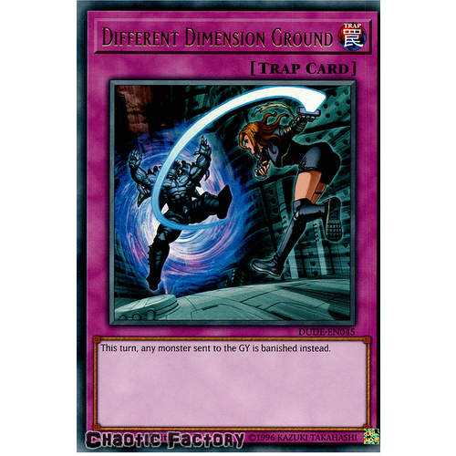 DUDE-EN045 Different Dimension Ground Ultra Rare 1st Edition NM