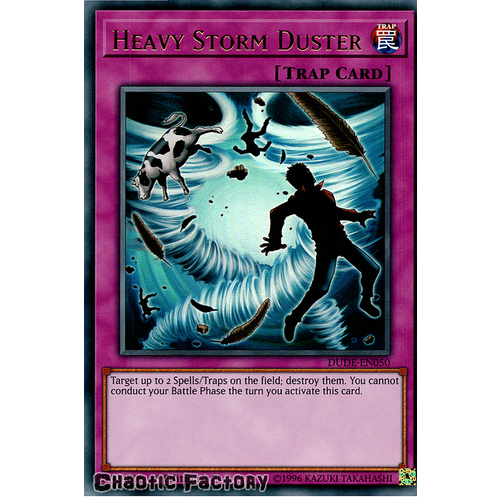 DUDE-EN050 Heavy Storm Duster Ultra Rare 1st Edition NM