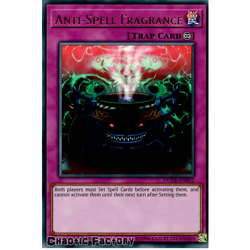 DUDE-EN052 Anti-Spell Fragrance Ultra Rare 1st Edition NM