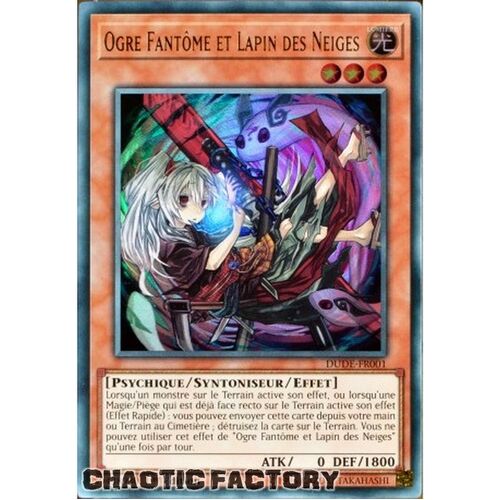 FRENCH DUDE-FR001 Ghost Ogre & Snow Rabbit Ultra Rare 1st Edition NM
