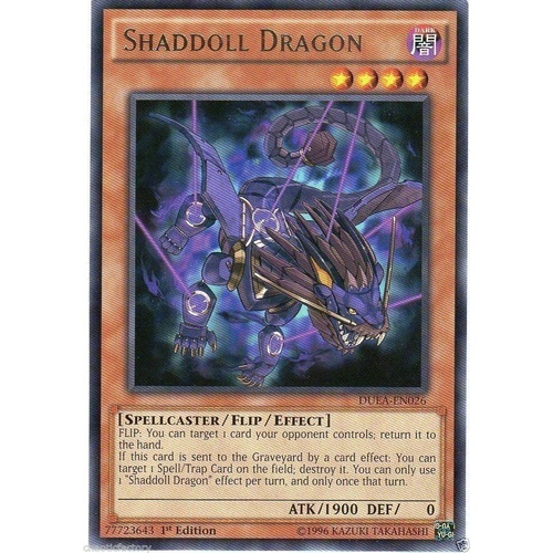DUEA-EN026 Shaddoll Dragon - Rare 1st Edition NM