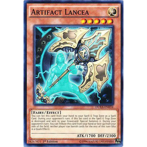 DUEA-EN034 Artifact Lancea 1st Edition Common NM
