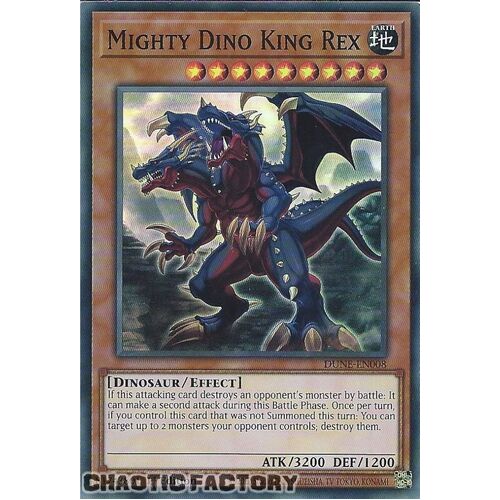 DUNE-EN008 Mighty Dino King Rex Super Rare 1st Edition NM