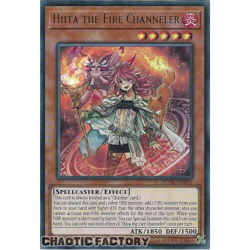 DUNE-EN026 Hiita the Fire Channeler Ultra Rare 1st Edition NM