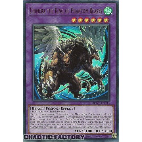 DUNE-EN033 Chimera the King of Phantom Beasts Ultra Rare 1st Edition NM