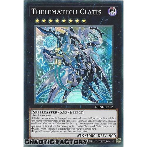 DUNE-EN045 Thelematech Clatis Super Rare 1st Edition NM