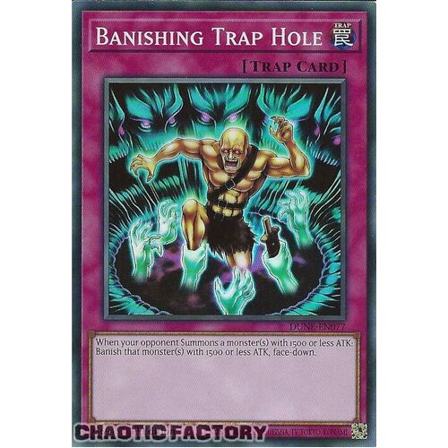DUNE-EN077 Banishing Trap Hole Super Rare 1st Edition NM