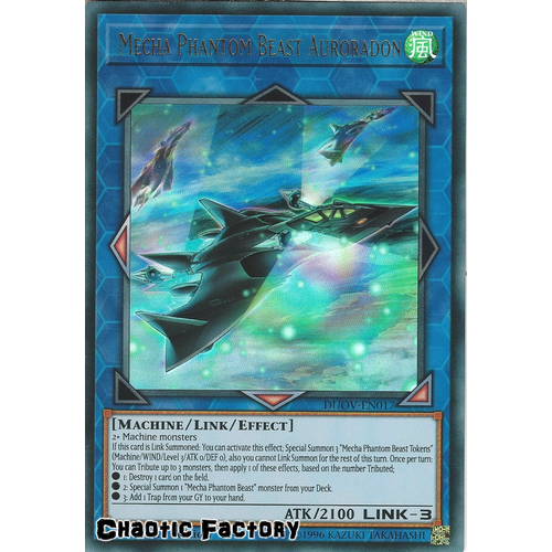 DUOV-EN017 Mecha Phantom Beast Auroradon Ultra Rare 1st Edition NM