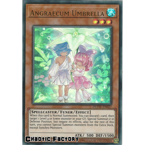 DUOV-EN027 Angraecum Umbrella Ultra Rare 1st Edition NM