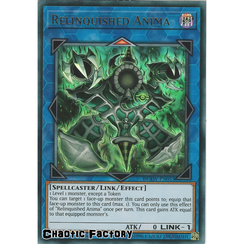 DUOV-EN053 Relinquished Anima Ultra Rare 1st Edition NM